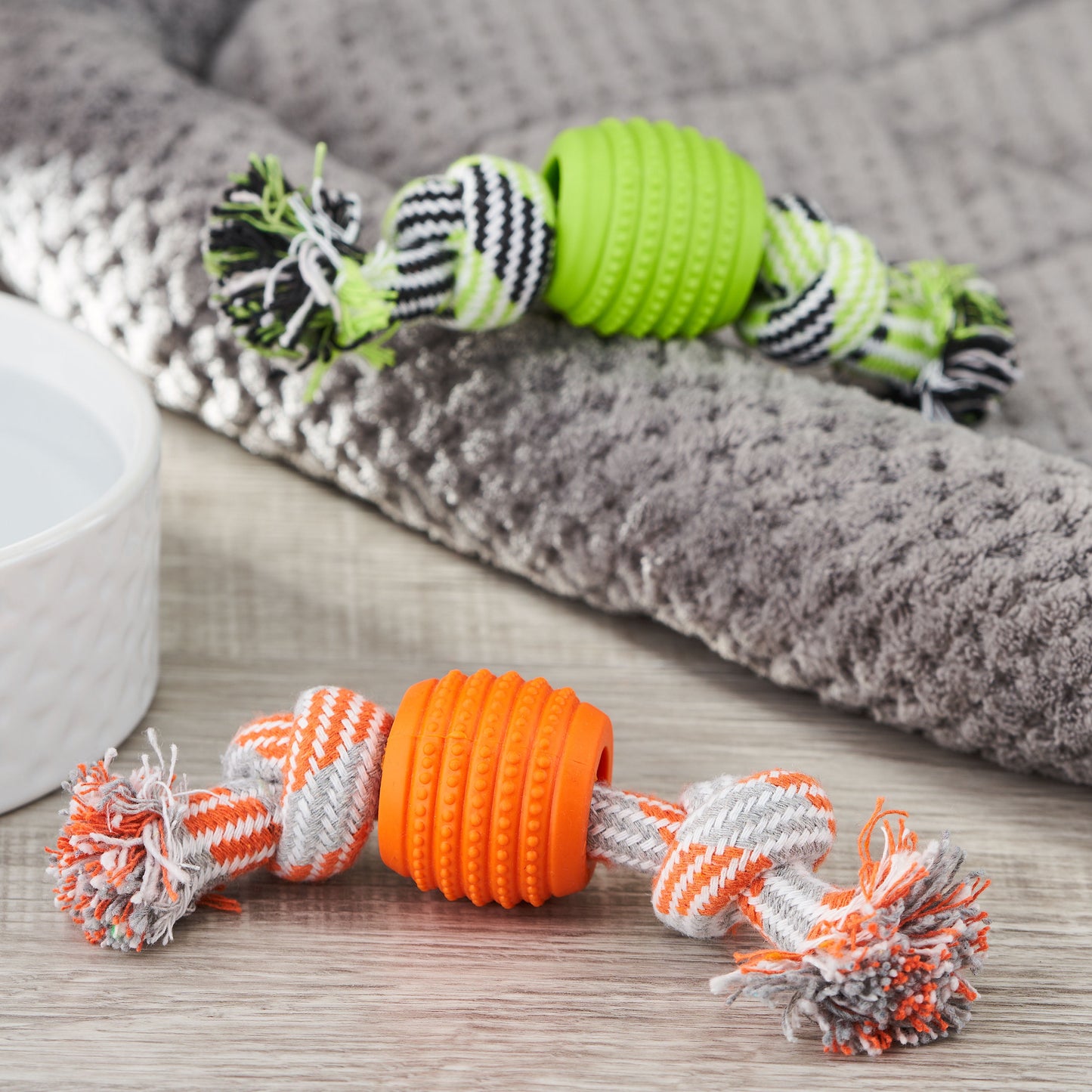 Double Dental Dog Rope Toy, Small, Chew Level 1, 1 Pack