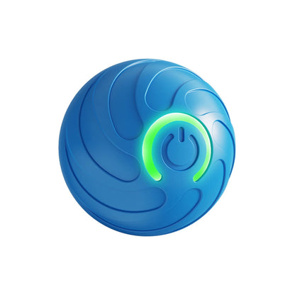 Automatic Rolling Ball Dog Toy Ball Electric Automatic Dog Toy Interactive Smart Pet Interaction LED Rechargeable Toy Pet