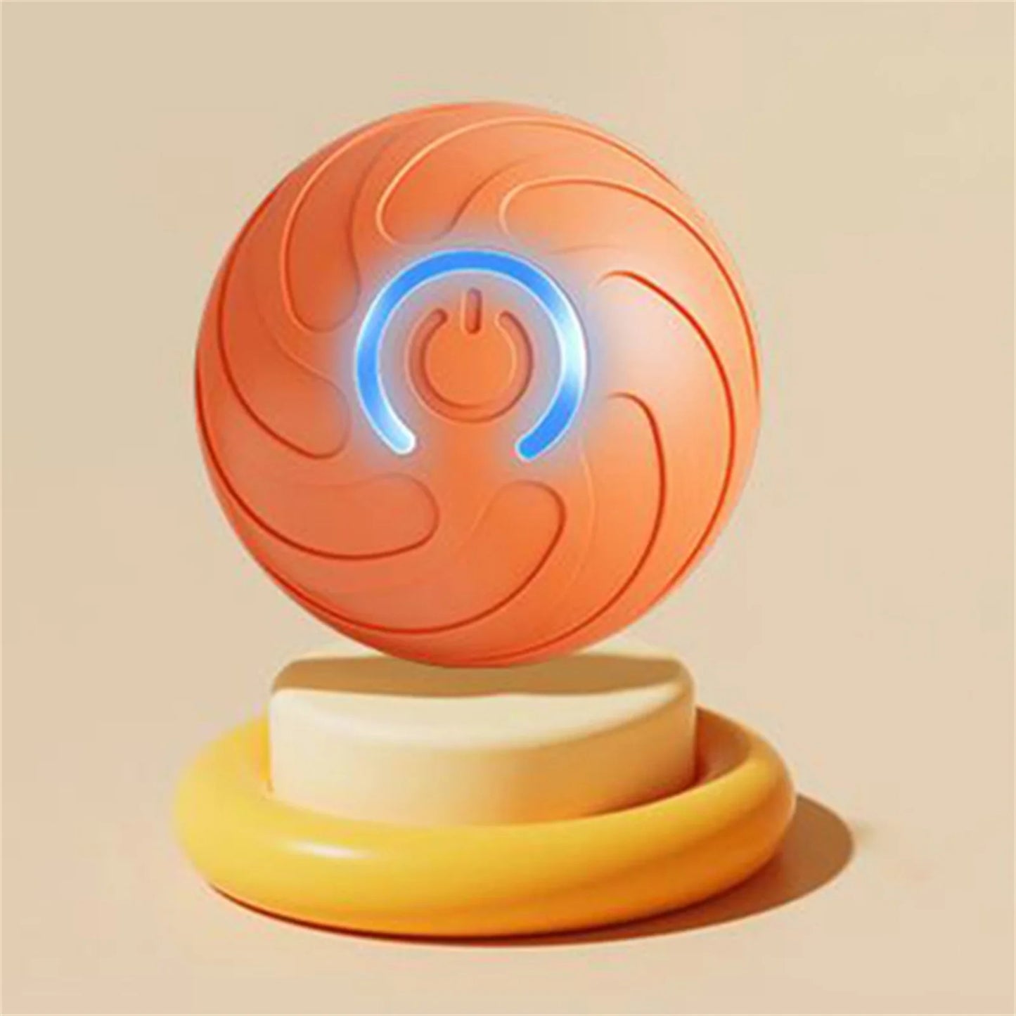 Automatic Rolling Ball Dog Toy Ball Electric Automatic Dog Toy Interactive Smart Pet Interaction LED Rechargeable Toy Pet