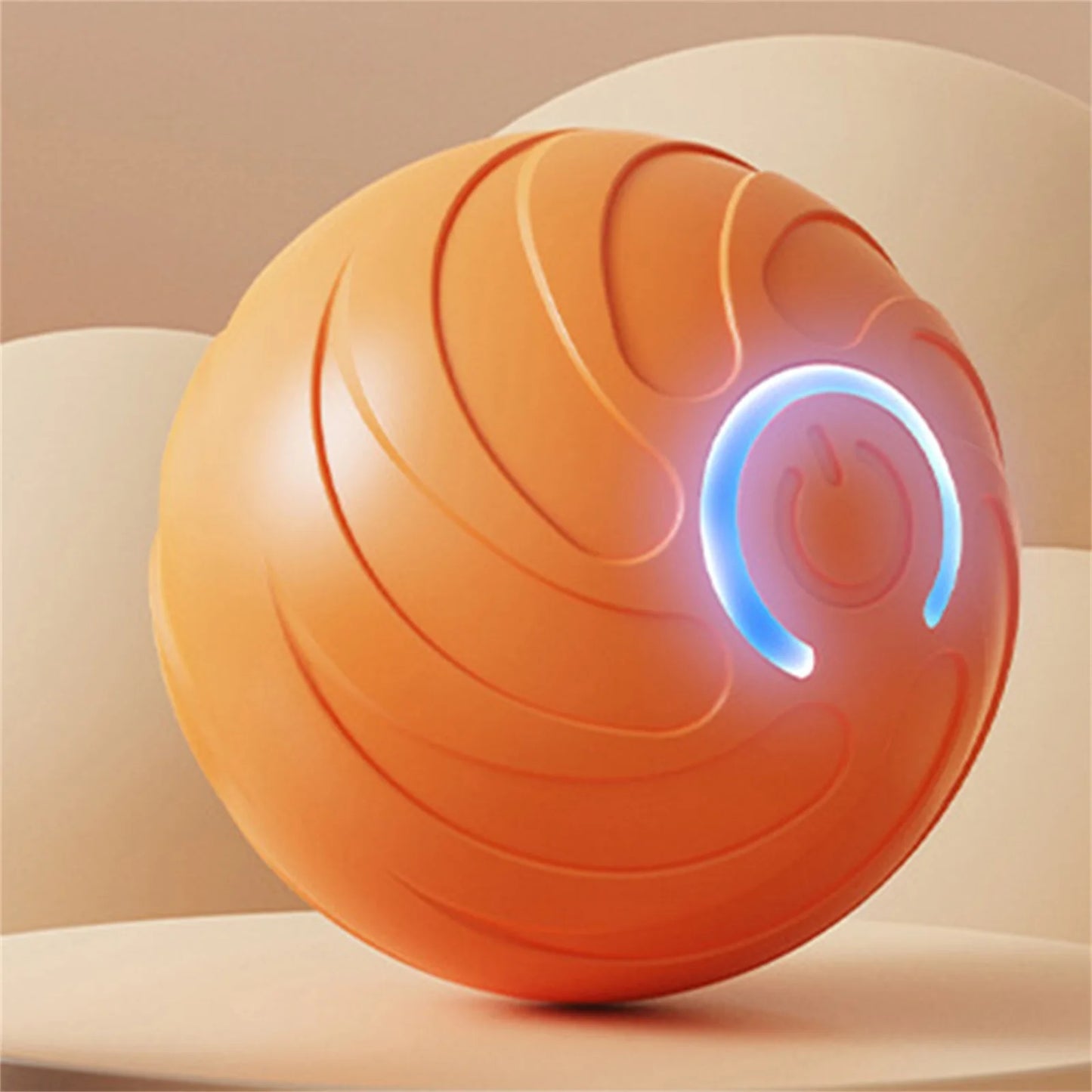 Automatic Rolling Ball Dog Toy Ball Electric Automatic Dog Toy Interactive Smart Pet Interaction LED Rechargeable Toy Pet